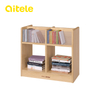 Rubber Wood Furniture Bookshelf QTL-YD003-M06