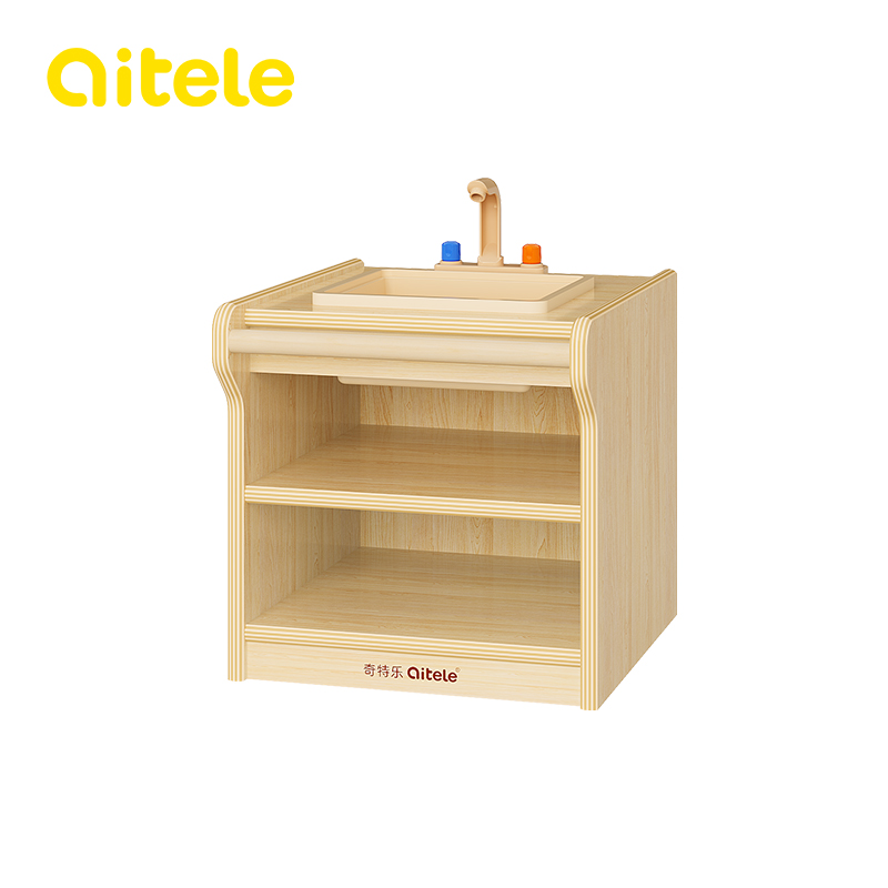 Maple Plywood Furniture Play Kitchen QTL-QZJY019