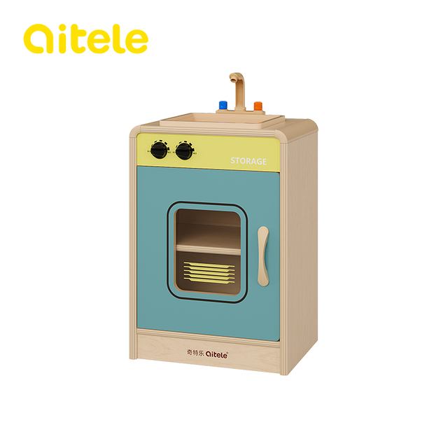 Birch Plywood Furniture Play Kitchen QTL-HKF026