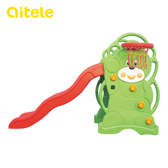 Kids Plastic Swing and Slide PT-038