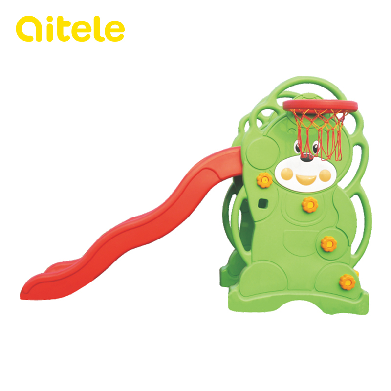 Kids Plastic Swing and Slide PT-038