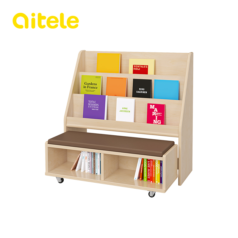 Wooden Furniture Series Book Shelf QTL-YD007-M05