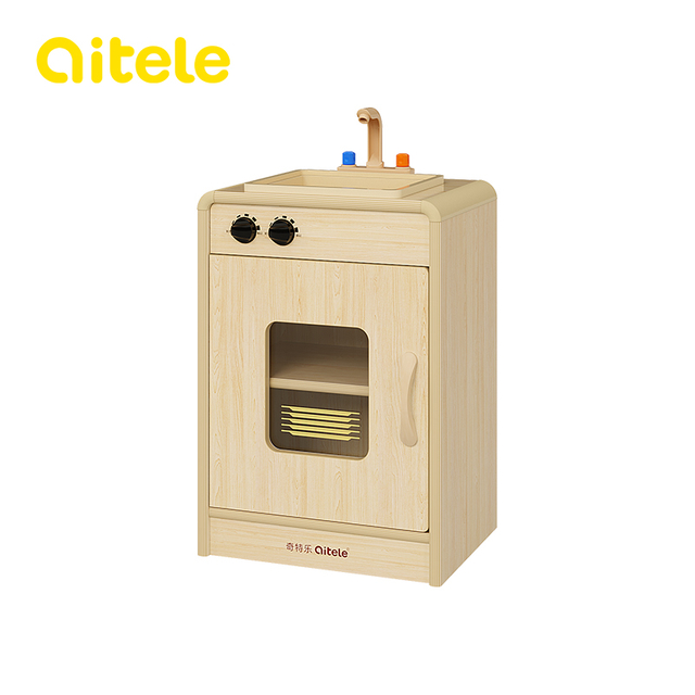 Maple Plywood Furniture Play Kitchen QTL-HDB031