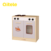 Rubber Wood Furniture Play Kitchen QTL-BY011-M06