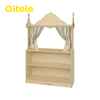 Maple Plywood Furniture Puppet Play station QTL-HDB039