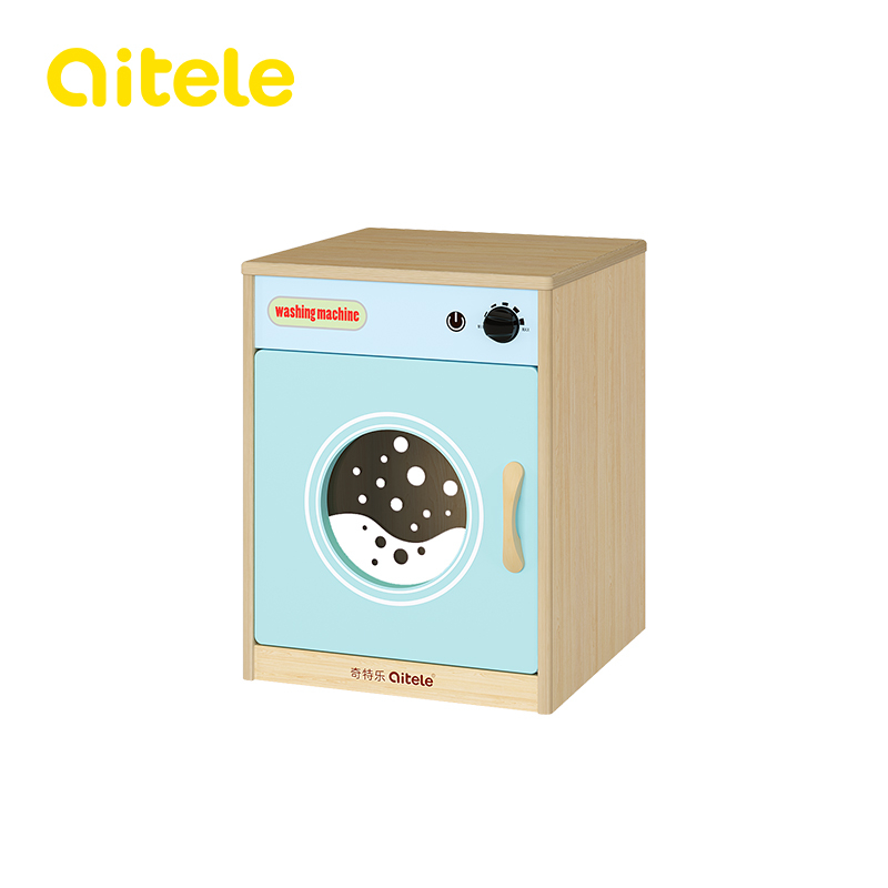 Maple laminate finish rubberwood Furniture Play Kitchen QTL-MT010